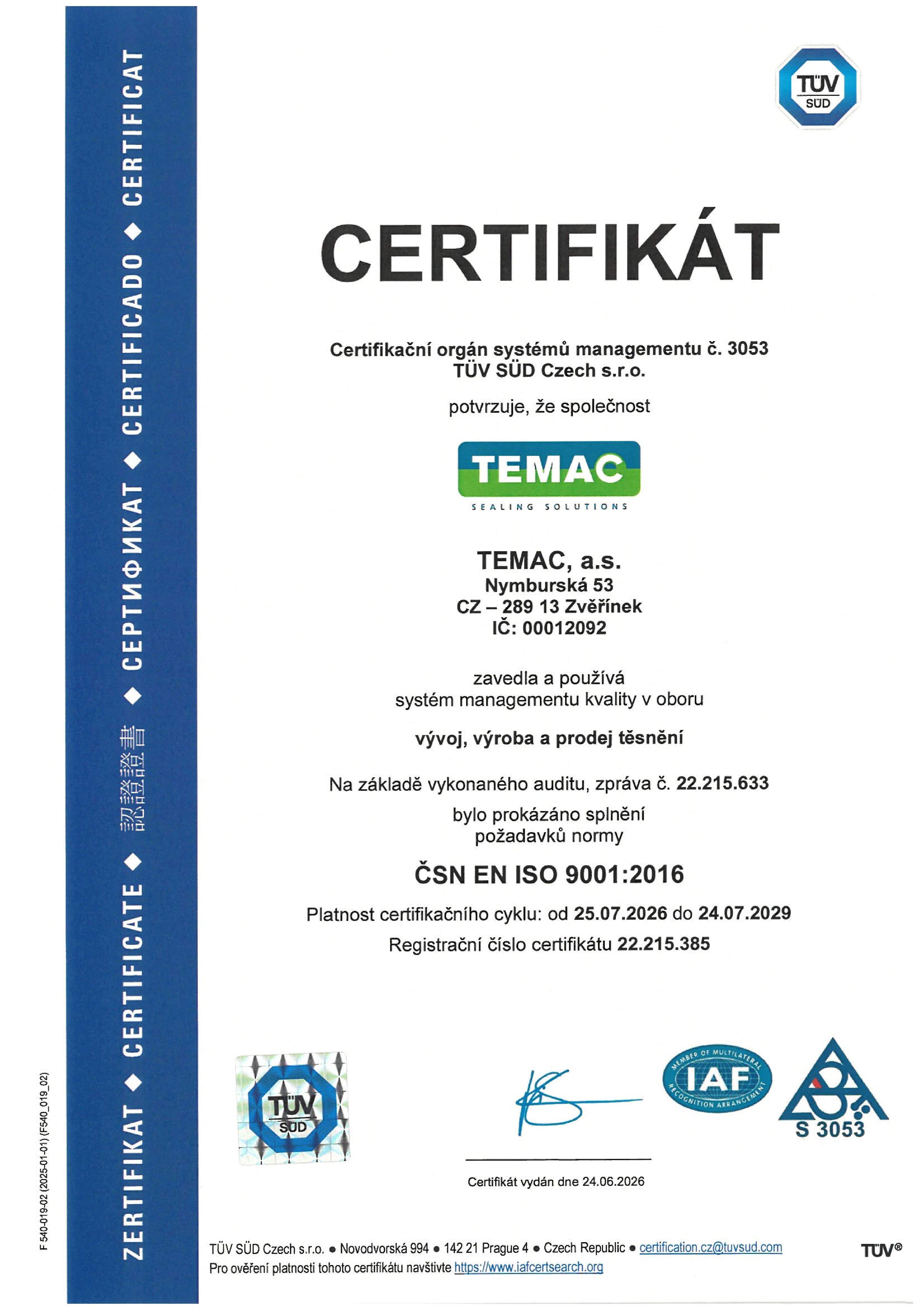 EN ISO 9001