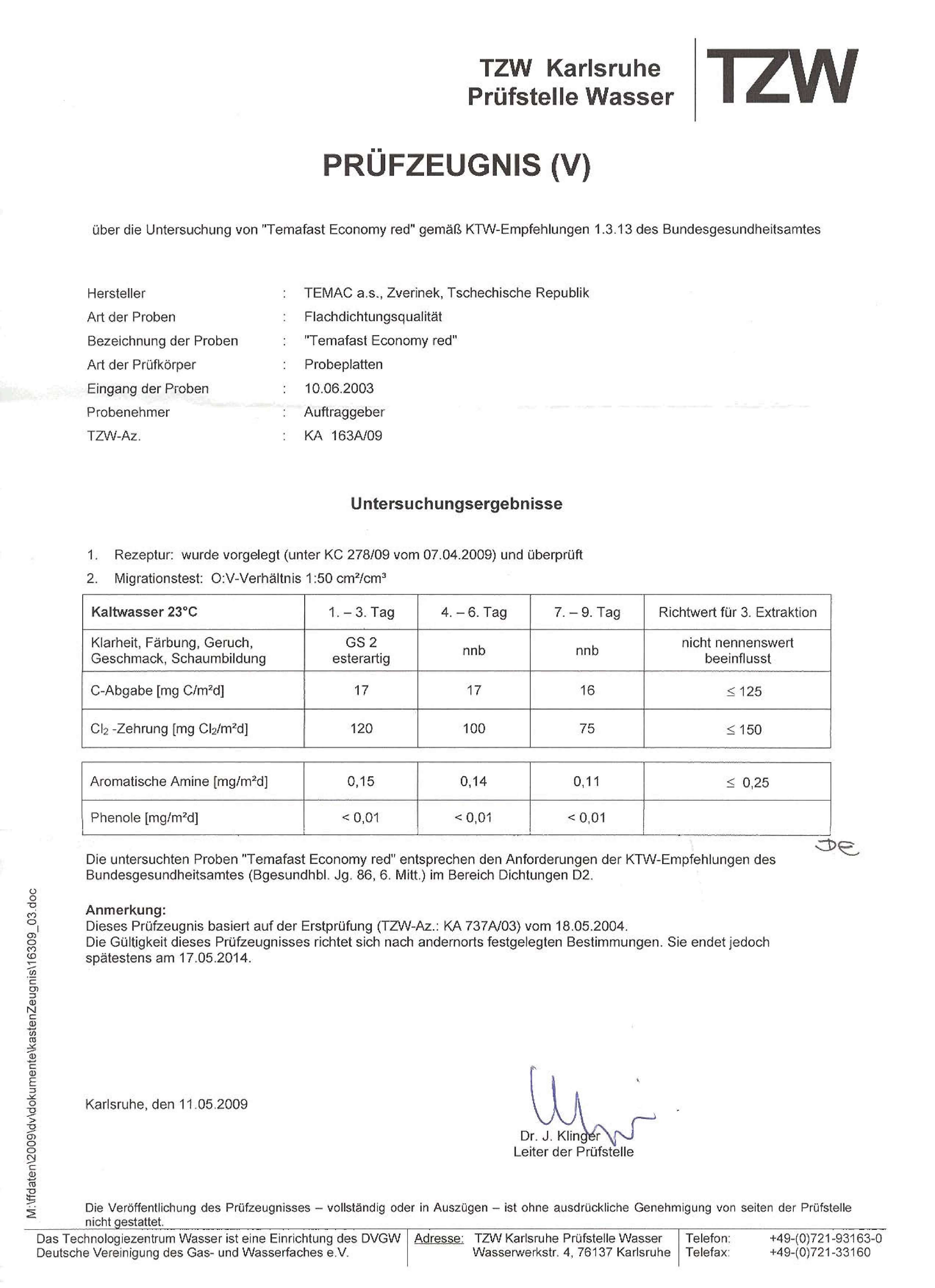 TZW-Temafast Economy red